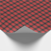 Dunbar Scotland District Tartan Geschenkpapier (Ecke)