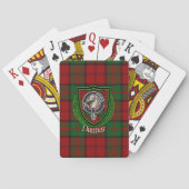Dunbar Scottish Clan Tartan & Crest Spielkarten (Rückseite)