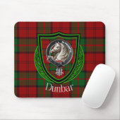 Dunbar Scottish Clan Tartan & Wappen Mousepad (Mit Mouse)