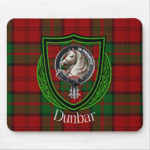 Dunbar Scottish Clan Tartan & Wappen