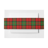 Dunbar Scottish Tartan Belly Band (Vorderseite Beispiel)