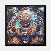 Dunbar Square, Kathmandu, Nepal - Heruka Magnet (Vorne)