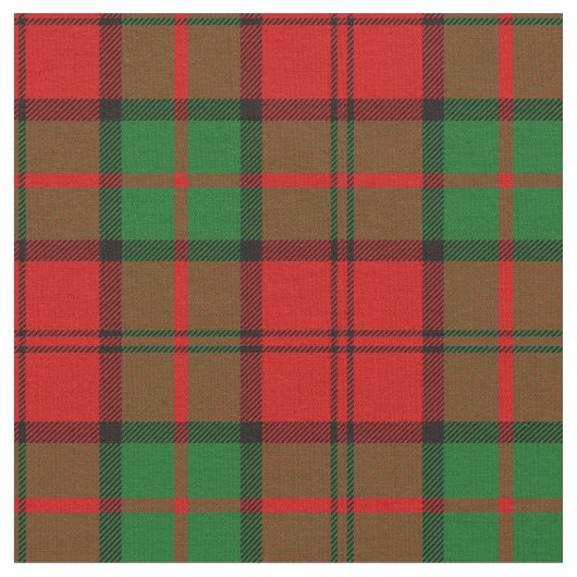 Dunbar Tartan-Druck Stoff (Nahaufnahme)
