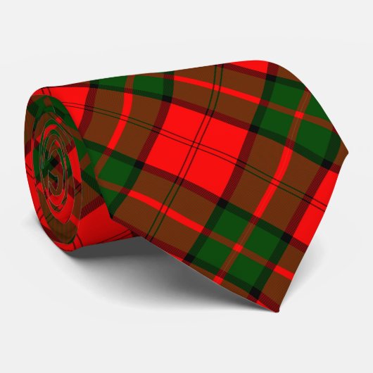 Dunbar Tartan Krawatte (Gerollt)