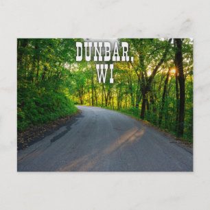 Dunbar Wisconsin Postkarte