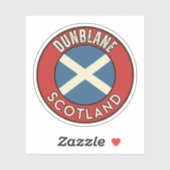 Dunblane, Schottland Aufkleber (Blatt)