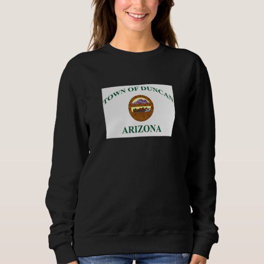 Duncan Arizona Flagge Sweatshirt (Vorderseite)