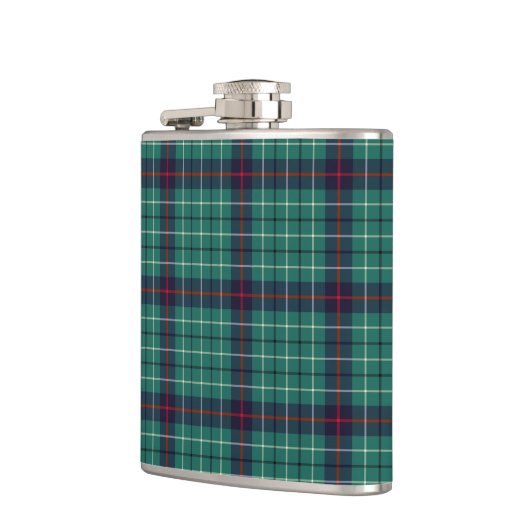Duncan Clan Modern Tartan Flachmann (Links)