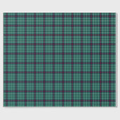 Duncan Clan Modern Tartan Geschenkpapier (Flach)
