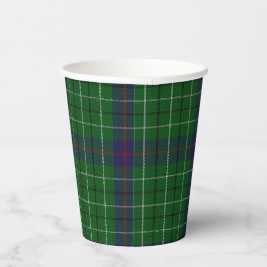 Duncan Clan Tartan Kariert Paper Cups Pappbecher (Rechts)