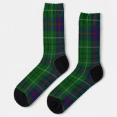 Duncan Clan Tartan Kariert Socks Socken (Linkes Detail)