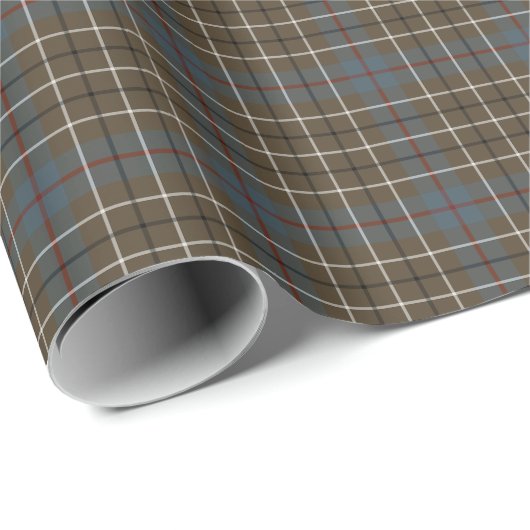 Duncan Clan Weathered Tartan Geschenkpapier (Rolleneckpunkt)