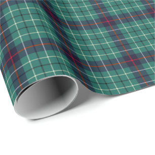 Duncan-Clanmoderner Tartan Geschenkpapier