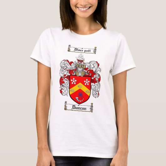 DUNCAN-FAMILIENWAPPEN - DUNCAN-WAPPEN T-Shirt (Vorderseite)