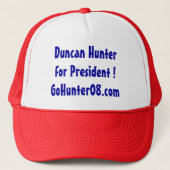 Duncan Hunter-Hut Truckerkappe (Vorderseite)