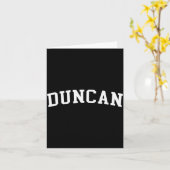 Duncan karte (Gelbe Blume)