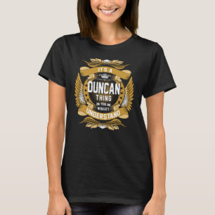 DUNCAN Name, DUNCAN Familienname Wappen T-Shirt
