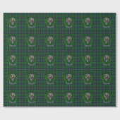 Duncan Scottish Clan Tartan & Crest Geschenkpapier (Flach)