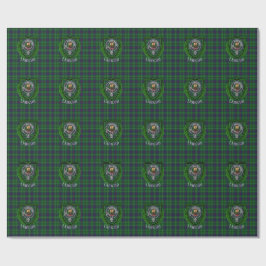 Duncan Scottish Clan Tartan & Crest Geschenkpapier