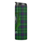 Duncan Scottish Clan Tartan & Crest Thermosbecher (Nach rechts gedreht)