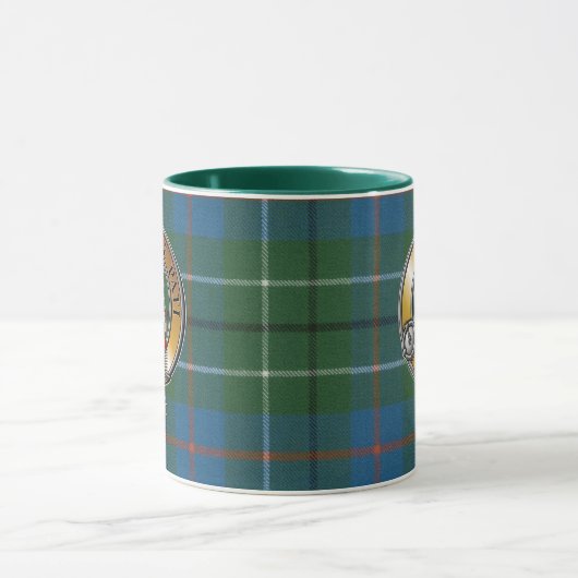 Duncan Tartan & Abzeichen Tasse (Zentrum)