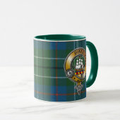 Duncan Tartan & Abzeichen Tasse (VorderseiteRechts)