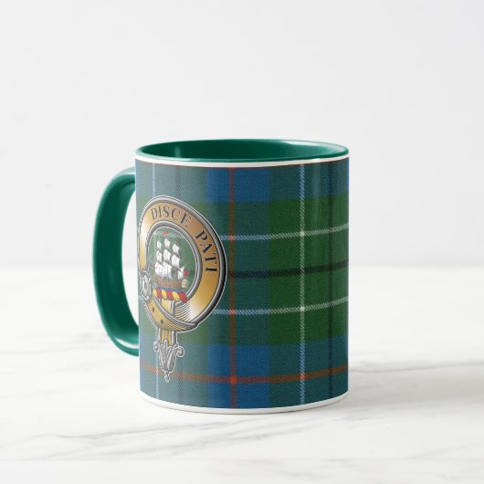 Duncan Tartan & Abzeichen Tasse (Vorderseite Links)
