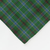 Duncan Tartan Monogram D Fleecedecke (Ecke)