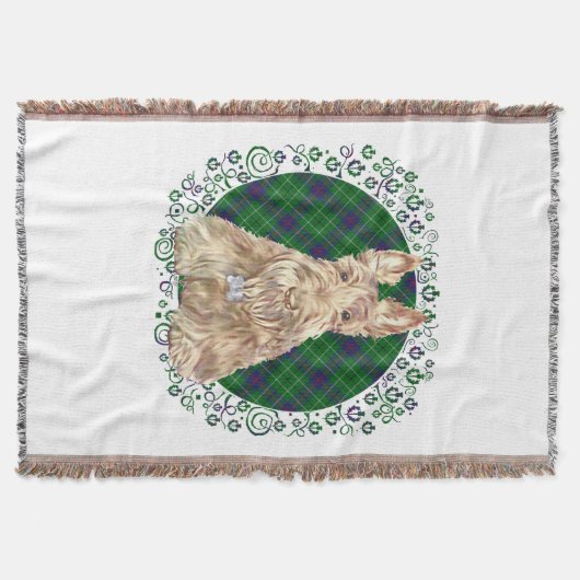 Duncan Tartan Scottie Decke (Vorderseite)