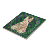 Duncan Tartan Scottie Fliese (Seite)