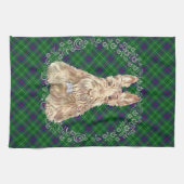 Duncan Tartan Scottie Geschirrtuch (Horizontal)