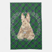 Duncan Tartan Scottie Geschirrtuch (Vertikal)