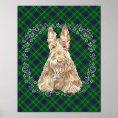 Duncan Tartan Scottie Poster (Vorne)