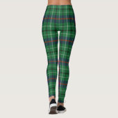 Duncan Tartan Scottish Clan Kariert Pattern Leggings (Rückseite)