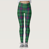 Duncan Tartan Scottish Clan Kariert Pattern Leggings (Vorderseite)