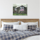 Duncans Mills, alte Wasserfarbe Leinwanddruck (Insitu (Schlafzimmer))