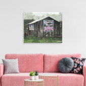 Duncans Mills, alte Wasserfarbe Leinwanddruck (Insitu (Wohnzimmer))