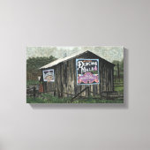 Duncans Mills, alte Wasserfarbe Leinwanddruck (Vorderseite)