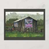 Duncans Mills Barn Mini Collectible Prints Postkarte (Vorderseite)