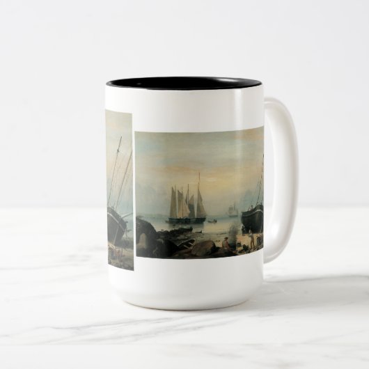 Duncan's Point, Gloucester Zweifarbige Tasse (VorderseiteRechts)