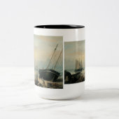 Duncan's Point, Gloucester Zweifarbige Tasse (Mittel)