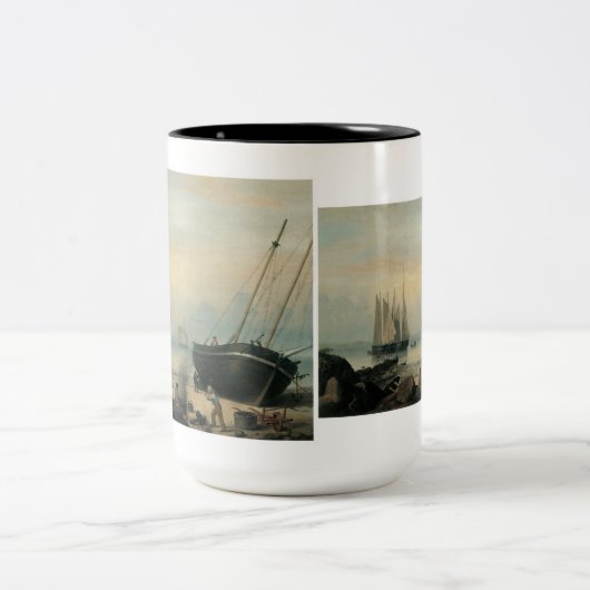 Duncan's Point, Gloucester Zweifarbige Tasse (Mittel)