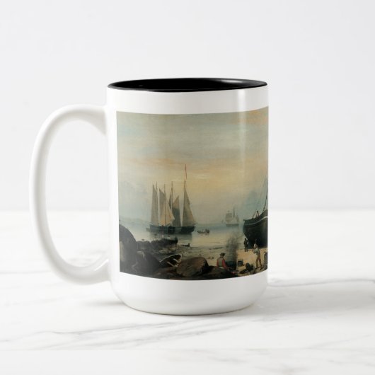 Duncan's Point, Gloucester Zweifarbige Tasse (Links)