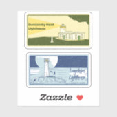 Duncansby Head Lighthouse Aufkleber (Blatt)