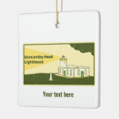 Duncansby Head Lighthouse Keramikornament (Links)