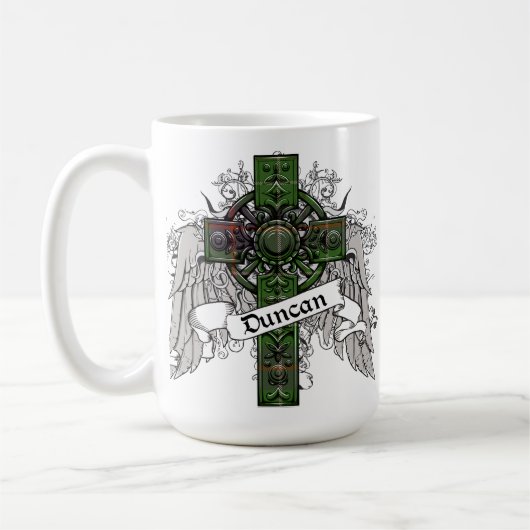 Duncantartan-Kreuz Kaffeetasse (Links)