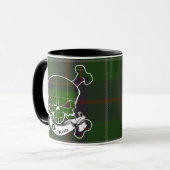 Duncantartan-Schädel-Tasse Tasse (Vorderseite Links)