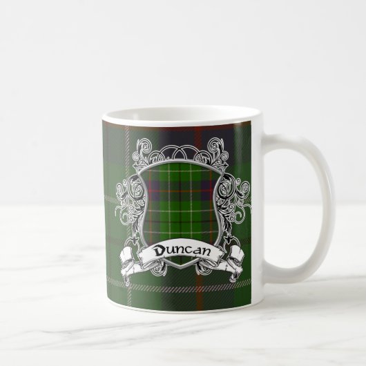 Duncantartan-Schild Kaffeetasse (Rechts)