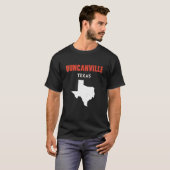 Duncanville Texas USA Staat America Travel Texan T-Shirt (Vorne ganz)