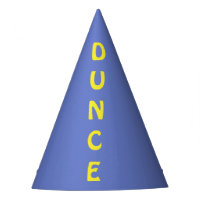 Dunce Cap Office Party Spaß Party